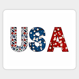 USA America Memorial Day 4th Of July Magnet